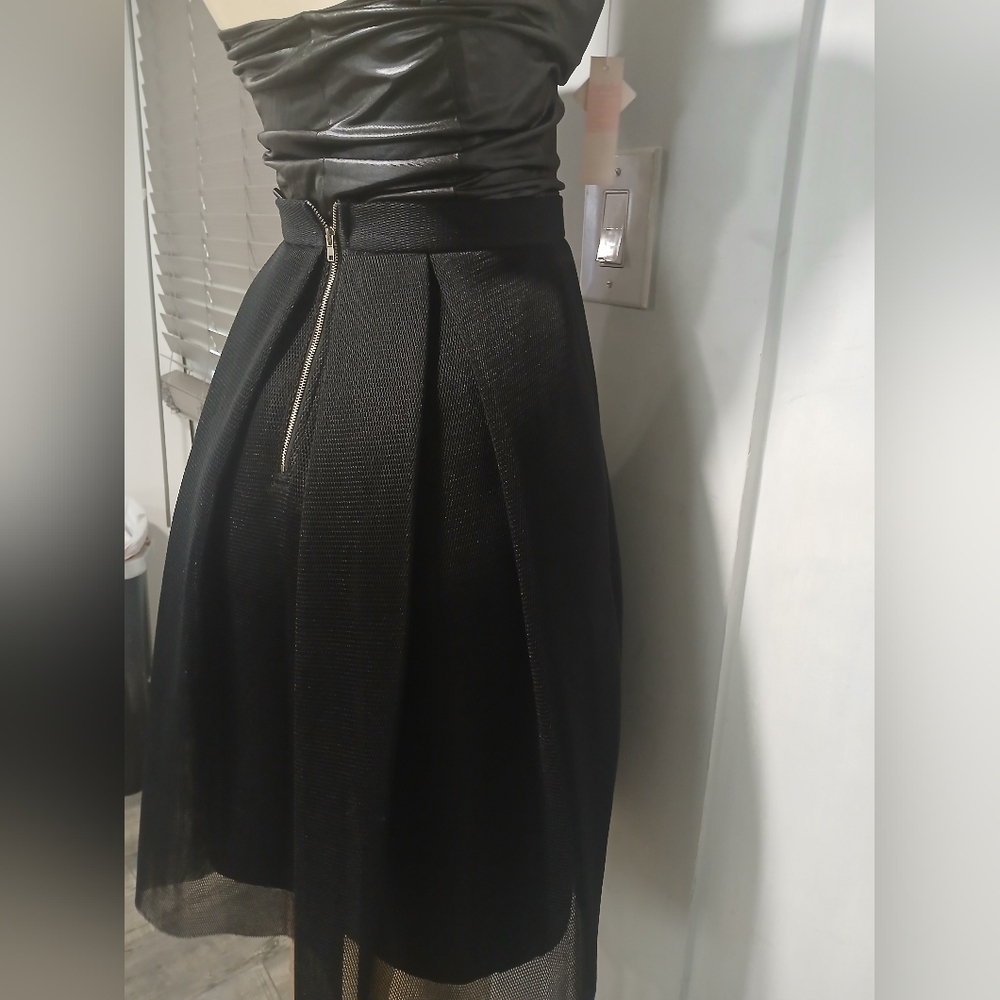 Aqua Black Midi Skirt - Picture 6 of 7